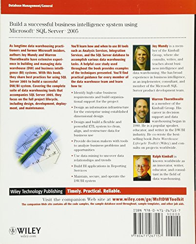 The Microsoft?Data Warehouse Toolkit: With SQL Server?2005 and the ...