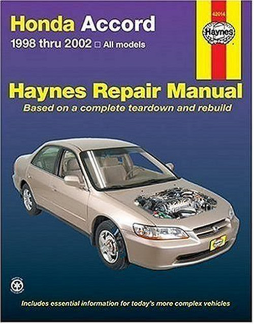 Honda Accord 1998-2002 (Haynes Repair Manuals)