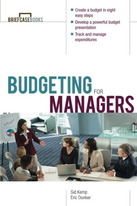 Budgeting for Managers Budgeting for Managers