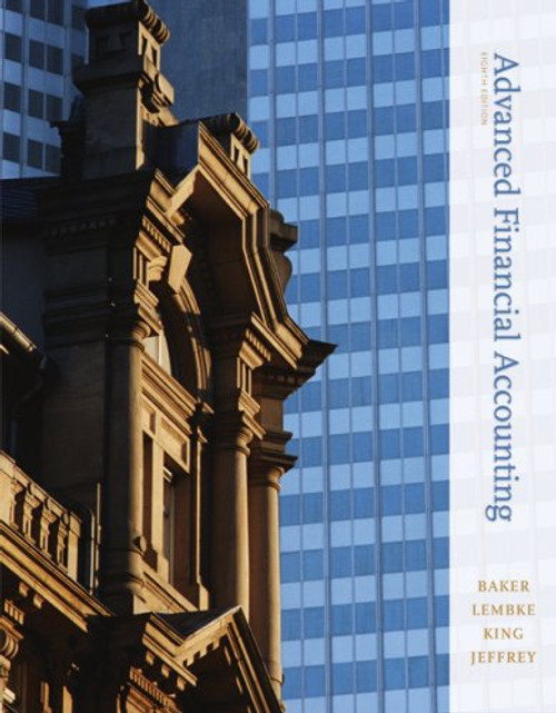 Advanced Financial Accounting, 8th Edition