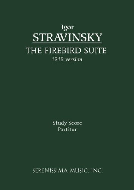 Firebird Suite, 1919 version: Study score