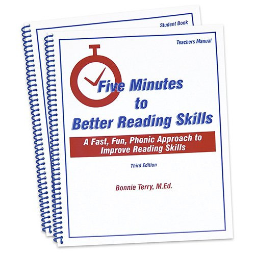 Five Minutes to Better Reading Skills 2-Book Set (Includes: Teacher's & Student's Books)