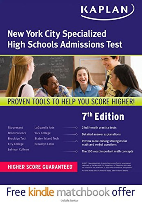 Kaplan New York City Specialized High School Admissions Test (Kaplan Test Prep)
