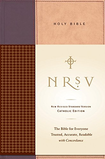 NRSV Standard Catholic Ed Bible Anglicized (Tan/Red)