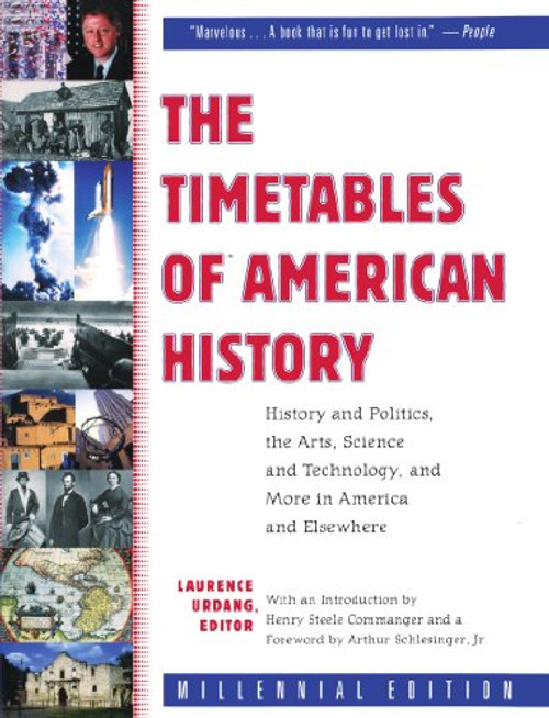 The Timetables of American History: History and Politics, the Arts, Science and Technology, and More in America and Elsewhere