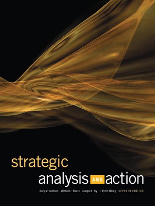 Strategic Analysis and Action (7th Edition)