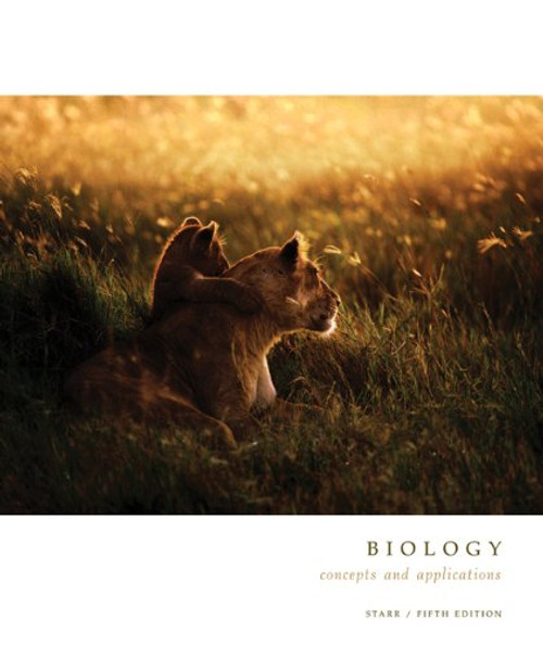 Biology: Concepts and Applications (Cloth with InfoTrac and CD-ROM) (Brooks/Cole Biology Series)