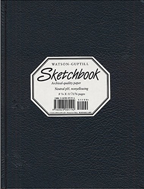 Large Sketchbook (Kivar, Black) (Watson-Guptill Sketchbooks)