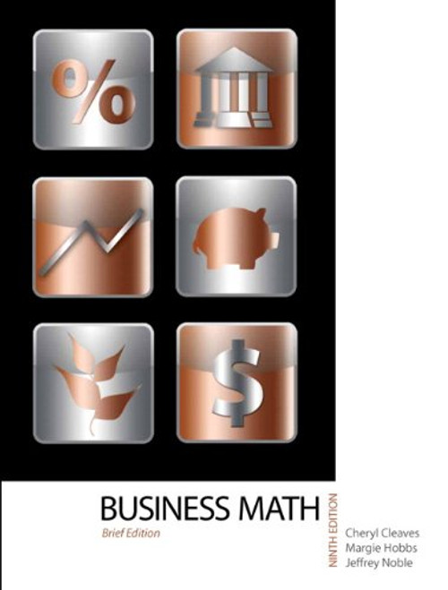 Business Mathematics, Brief Edition, 9th Edition