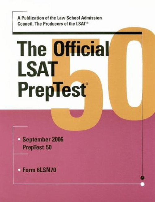 The Official LSAT PrepTest 50