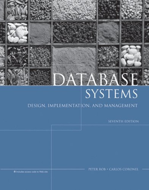 Database Systems: Design, Implementation, and Management