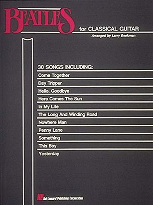 Beatles for Classical Guitar: Guitar Solo