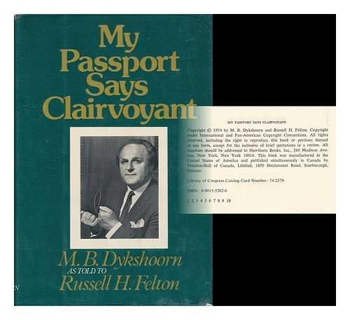 My Passport Says Clairvoyant