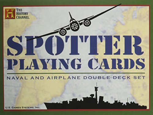Spotter Playing Cards: Naval and Airplane Double Deck Set (History Channel)