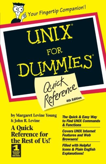 UNIX For Dummies Quick Reference UNIX For Dummies Quick Reference