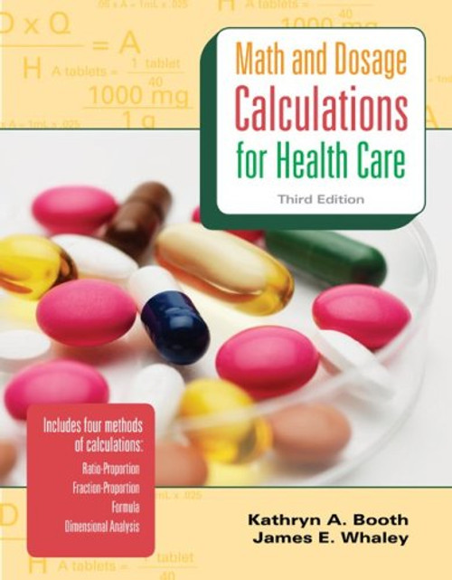 MP Math & Dosage Calculations for Health Care w/Student CD: MP Math & Dosage w/Student CD