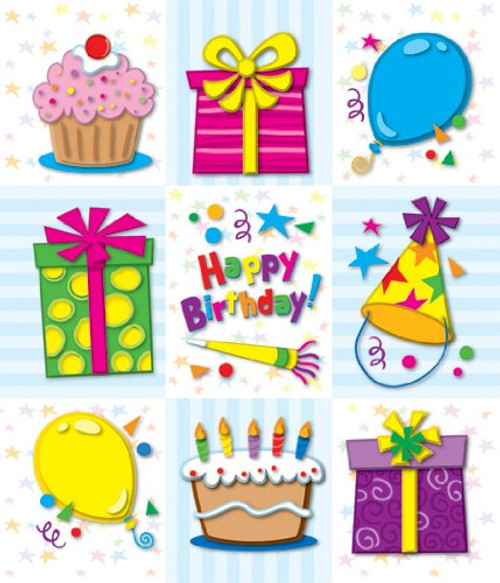 Carson Dellosa Birthday Prize Pack Stickers (168051)