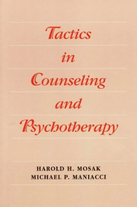 Tactics in Counseling and Psychotherapy