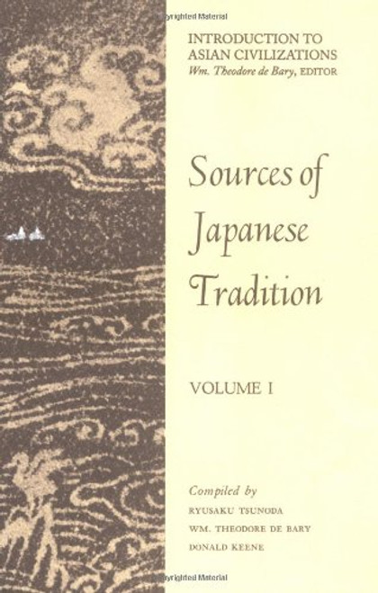 Sources of Japanese Tradition, Vol. 1