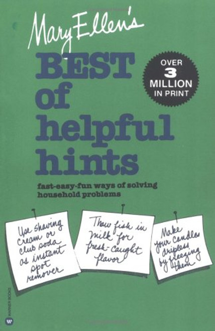 Mary Ellen's Best of Helpful Hints