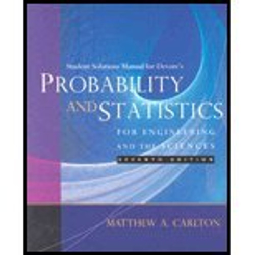 Probability and Statistics for Engineering and the Sciences Revised Seventh Edition