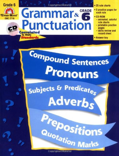 Grammar and Punctuation, Grade 6