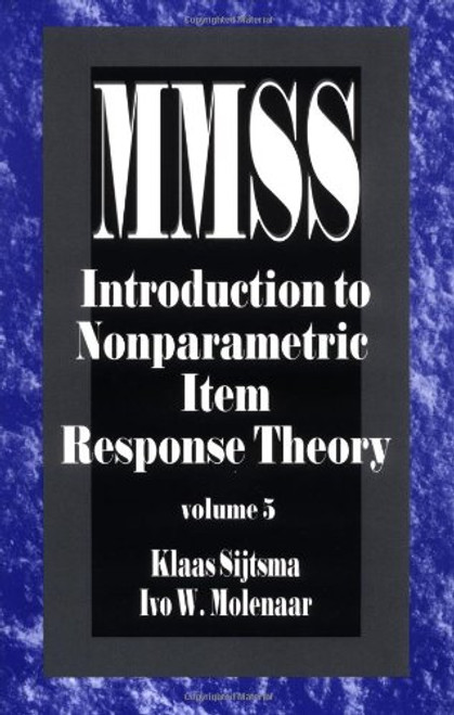 Introduction to Nonparametric Item Response Theory (Measurement Methods for the Social Science)