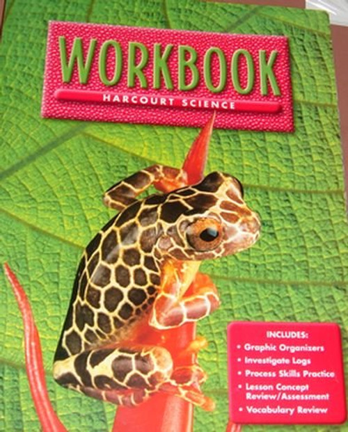 Harcourt Science Workbook, Grade 5 Units A-F