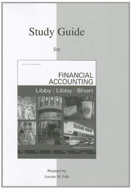 Study Guide to accompany Financial Accounting