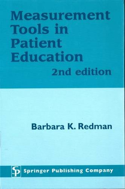 Measurement Tools in Patient Education, Second Edition Measurement Tools in Patient Education, Second Edition