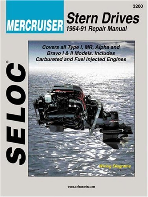 Mercruiser Stern Drives 1964  1991 (Seloc Marine Tune-Up and Repair Manuals)