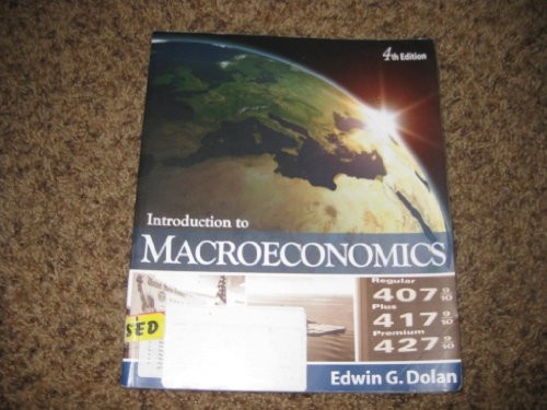 Introduction to Macroeconomics 4th Edition