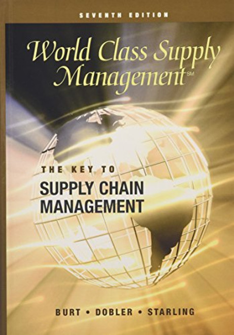 World Class Supply Management: The Key to Supply Chain Management with Student CD - ROM