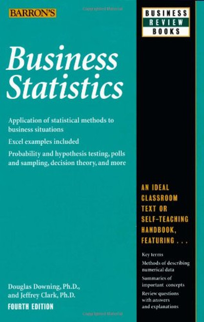 Business Statistics (Barron's Business Review Series)