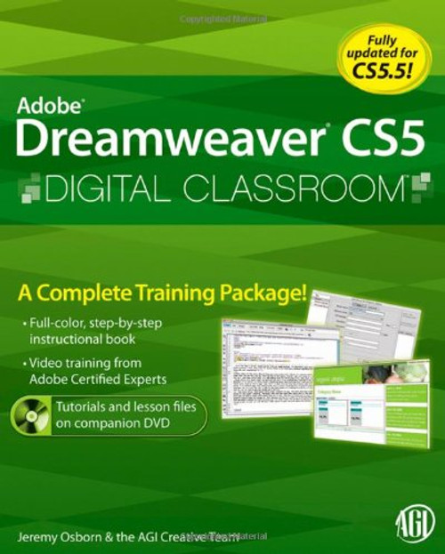 Adobe Dreamweaver CS5 Digital Classroom