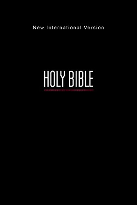 NIV, Holy Bible, Compact, Paperback, Black