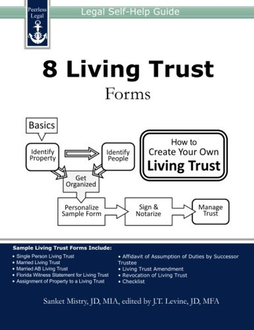 8 Living Trust Forms: Legal Self-Help Guide