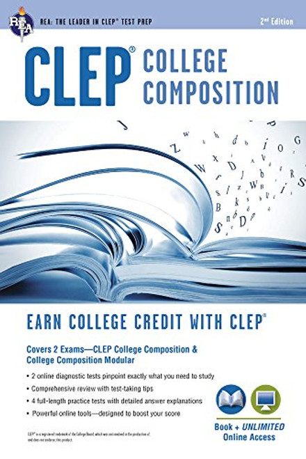 CLEP College Composition 2nd Ed.,  Book + Online (CLEP Test Preparation) CLEP College Composition 2nd Ed.,  Book + Online (CLEP Test Preparation)