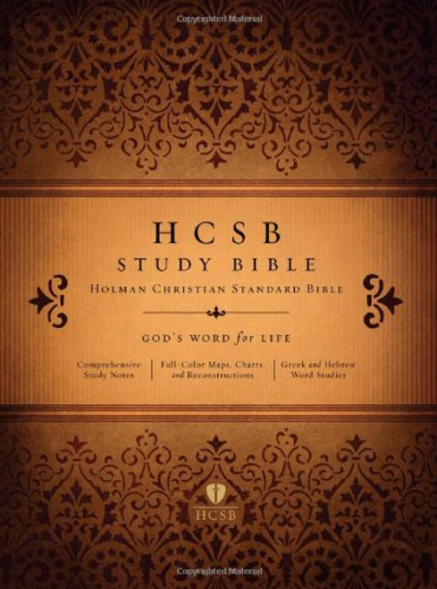 HCSB Study Bible, Jacketed Hardcover