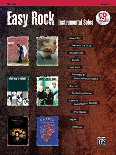 Easy Rock Instrumental Solos, Level 1: Clarinet, Book & CD (Easy Instrumental Solos)