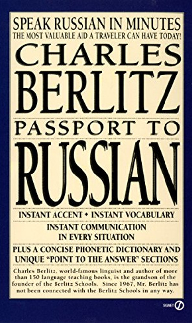 Passport to Russian: Speak Russian in Minutes (Berlitz Travel Companions) Passport to Russian: Speak Russian in Minutes (Berlitz Travel Companions)