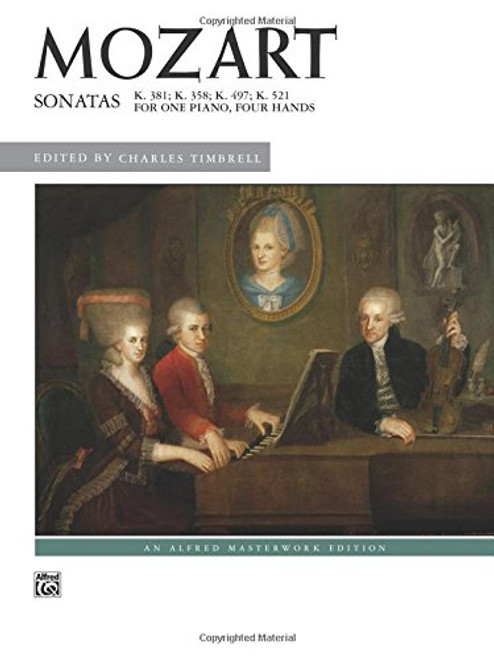 Sonatas for One Piano, Four Hands (Alfred Masterwork Edition) Sonatas for One Piano, Four Hands (Alfred Masterwork Edition)