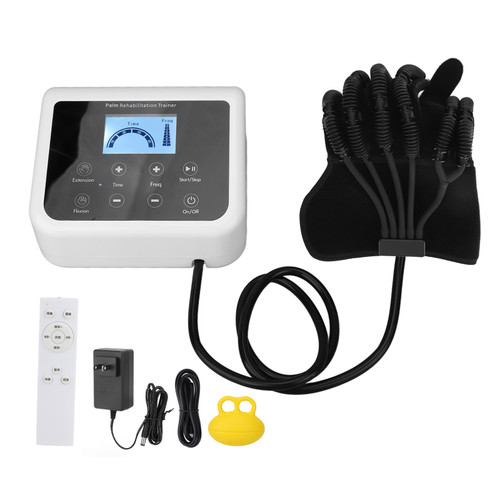 Rehabilitation Robot Glove Stroke Hemiplegia Finger Exerciser Hand Training Device   for Patients