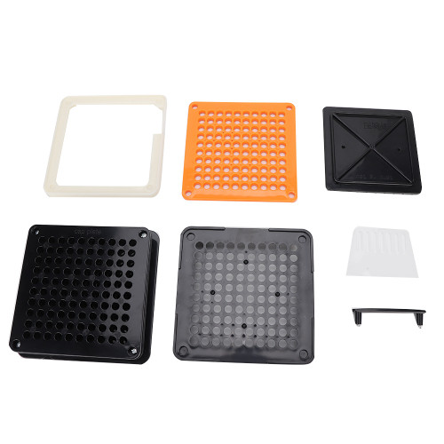 100 Holes ABS Capsule Filler Manual Capsule Powder Filling Machine Board Tool for Size 00#