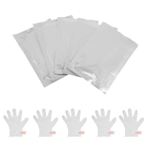 5 Pairs Hand Mask File Moisturizing Gloves Skin Care Hand Smoothing Whitening Anti Wrinkle