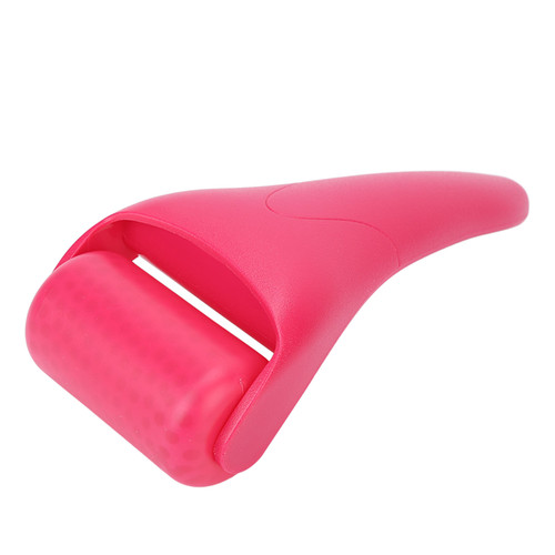 Ice Roller Cool Calm Skin Care Facial Roller for Face Eye Body Beauty Salon Home Rose Red