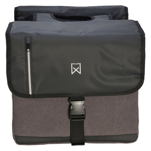 Willex Double Business Bag 46 L Black and Grey