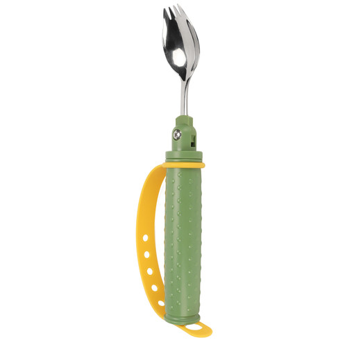 Eating Aids Spoon Multipurpose BPA Free Easy Grip Shake Proof Weighted Adaptive Utensils for Parkinsons Hand Tremors