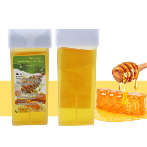 100g Depilatory Wax Cartridge Hair Removal Cream Beeswax Roll On Hot Wax