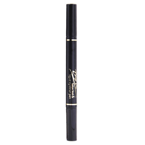 Double Head Seal Stamp & Eyeliner Pencil  Eye Makeup Cosmetic Tool 1# Star